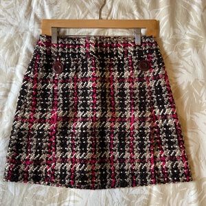 Woolly Mini Skirt